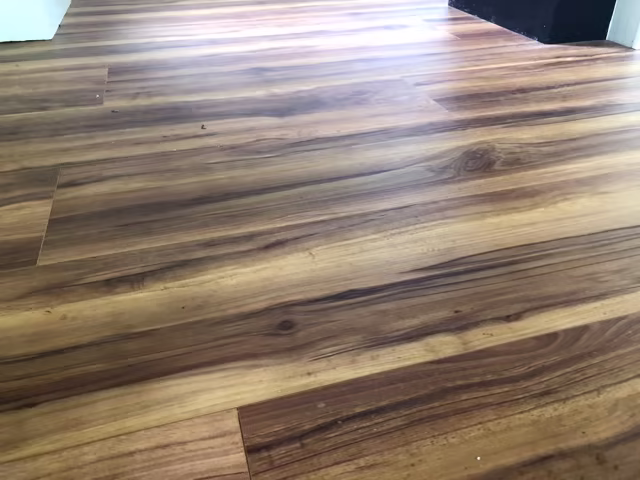 Custom flooring installation project on Kauai.