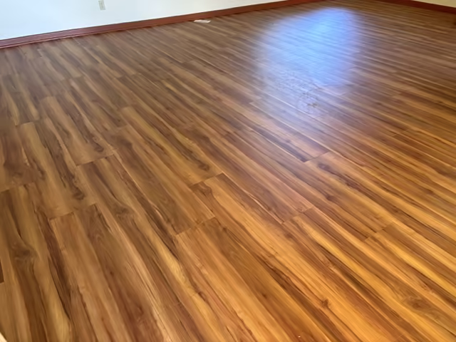 Custom flooring installation project on Kauai.