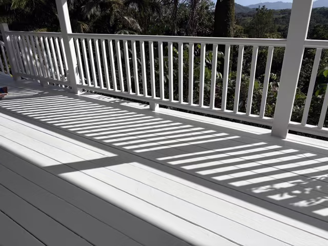 Stairs, decks, and railings craftsmanship project on Kauai.
