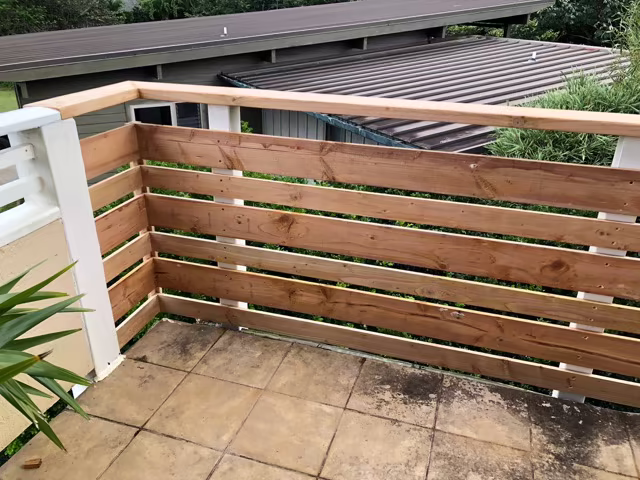 Stairs, decks, and railings craftsmanship project on Kauai.