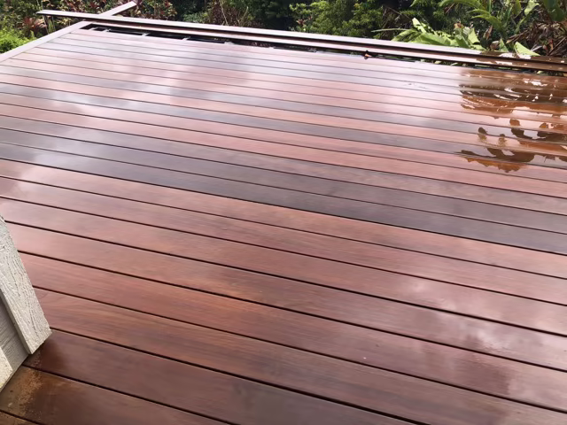 Stairs, decks, and railings craftsmanship project on Kauai.