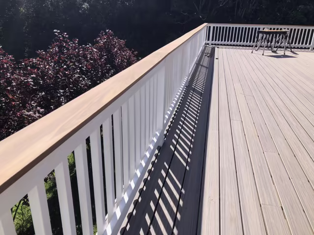 Stairs, decks, and railings craftsmanship project on Kauai.